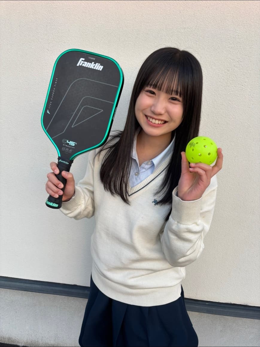 遠藤有菜 — チアリーダーからピックルボール日本代表へ。16歳の挑戦